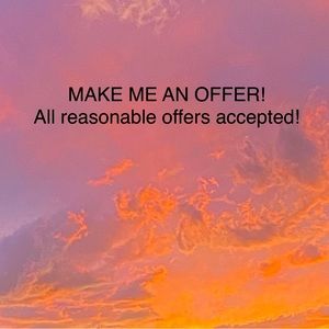 I love offers! Feel free to negotiate ☺️